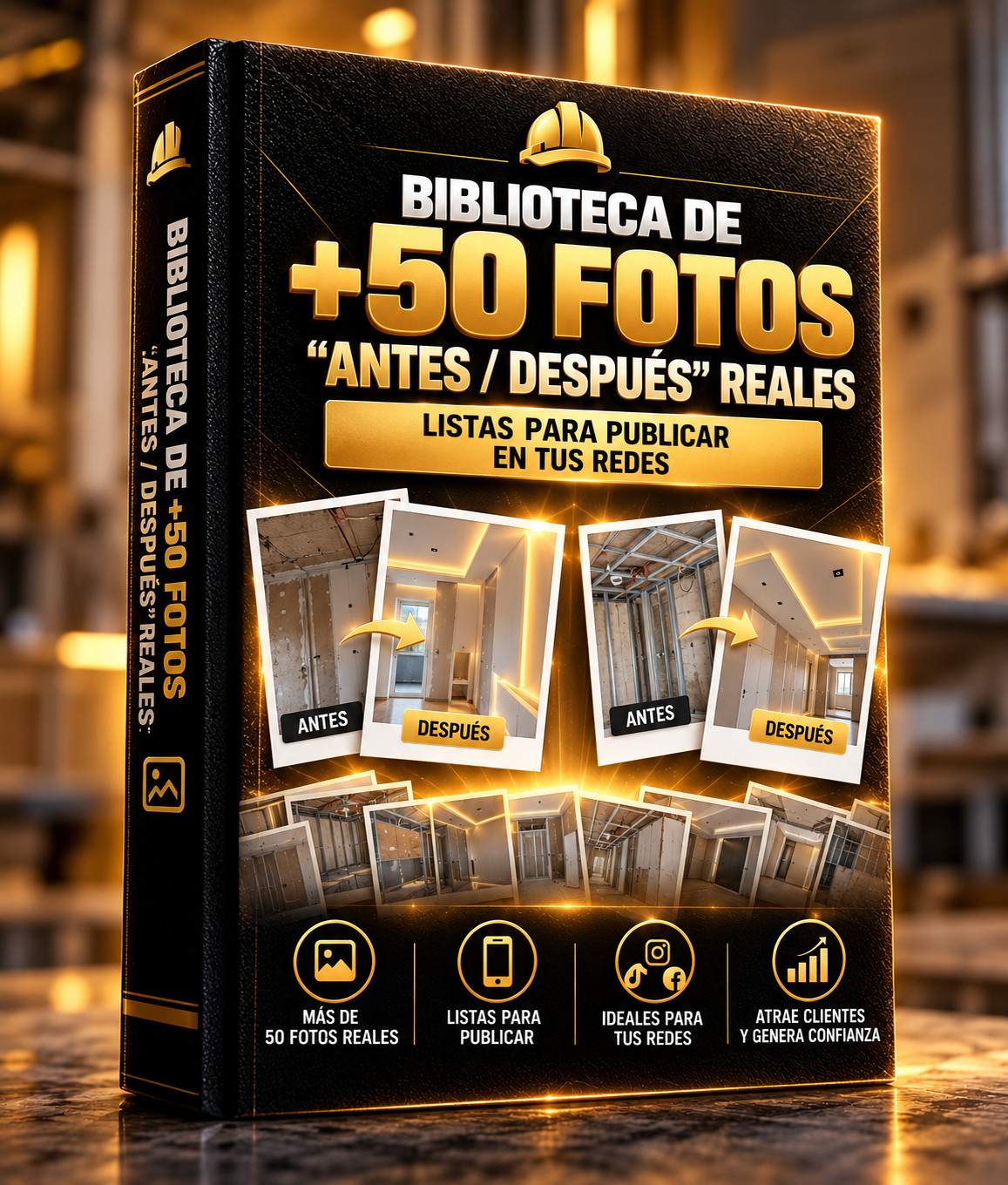 Biblioteca de +50 fotos "antes/después" reales (Listas para copiar y pegar)