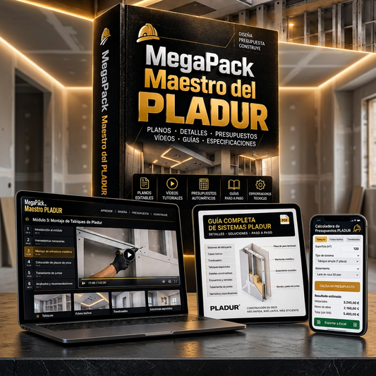 ✅ Megapack Maestro del PLADUR👷‍♂️🧱
